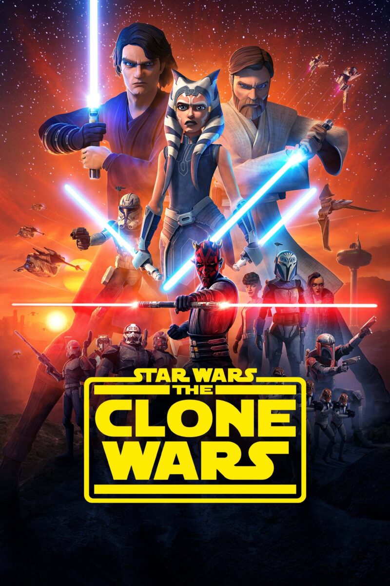 The Clone Wars TV series poster