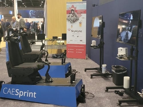 CAE Sprint Virtual Reality Trainer