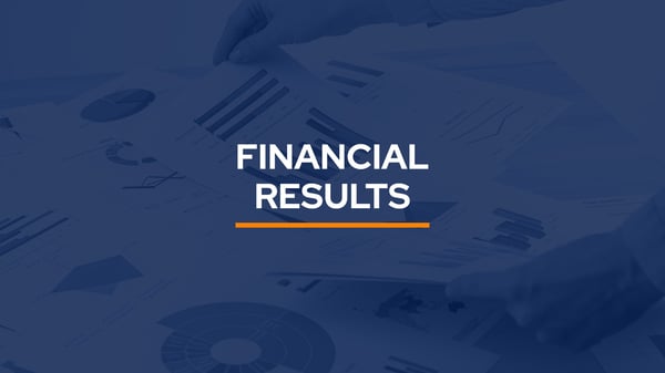 Financial documents on a table