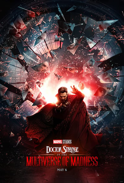Movie poster for Doctor Strange in the Multiverse of Madness
