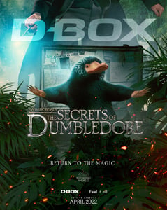 Fantastic Beasts: The Secrets of Dumbledore D-BOX exclusive art