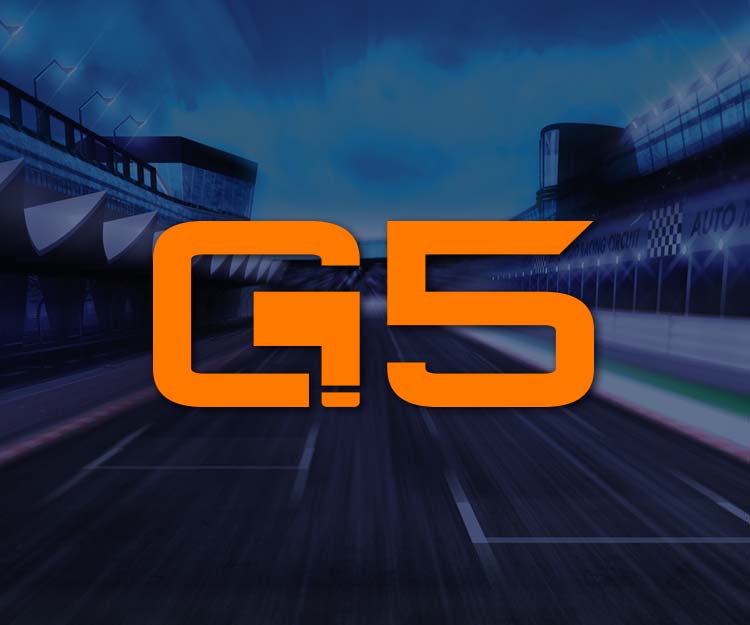 G5 et piste de course automobile
