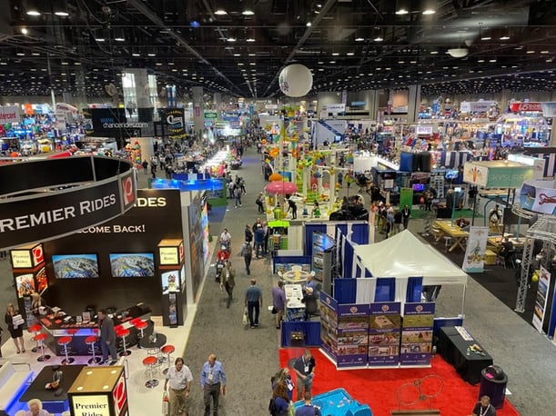 A view of IAAPA 2021