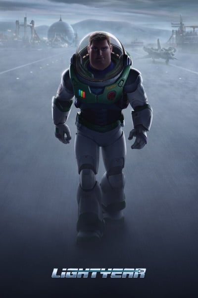 Movie poster for the film Lightyear
