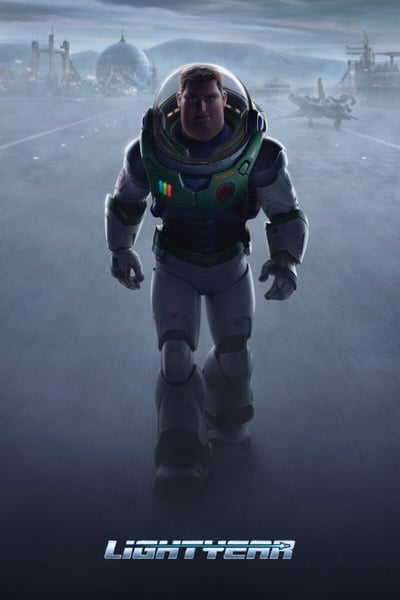 Movie poster for the film Lightyear