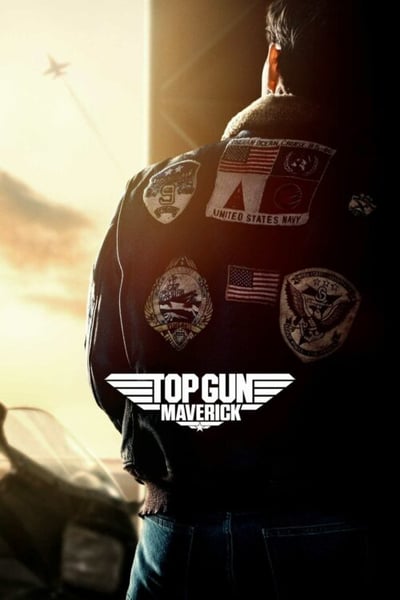 Affiche cinéma pour Top Gun Maverick