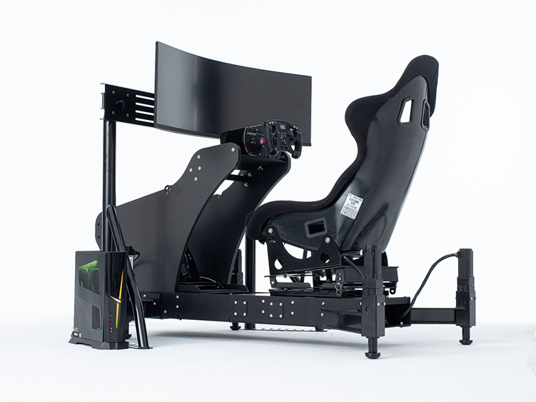 une plateforme de simulation de course par axon