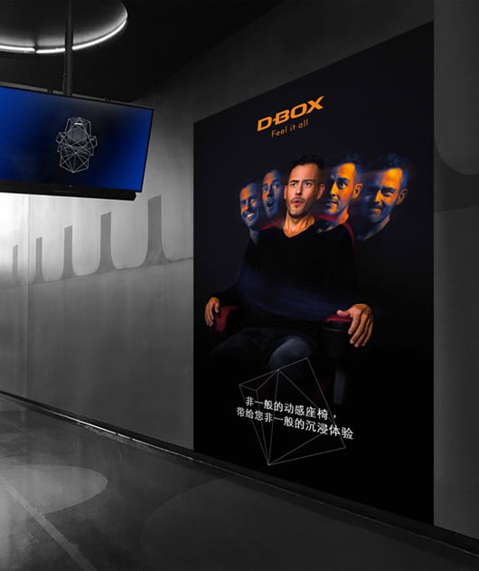 站立 3D 海报弗朗西斯