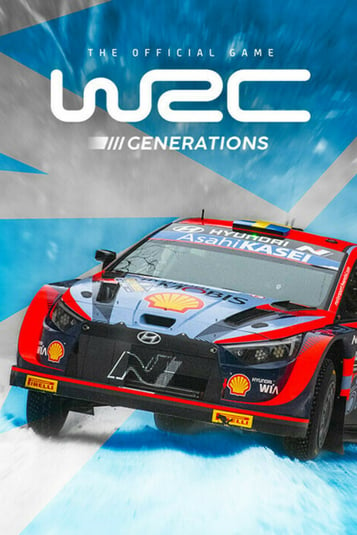 The game cover for WRC Generations