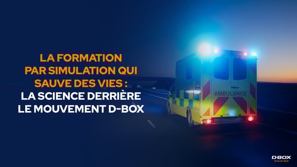 Une ambulance sur la route