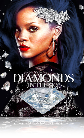 Music Poster Septembre 2021_Rihanna Diamonds
