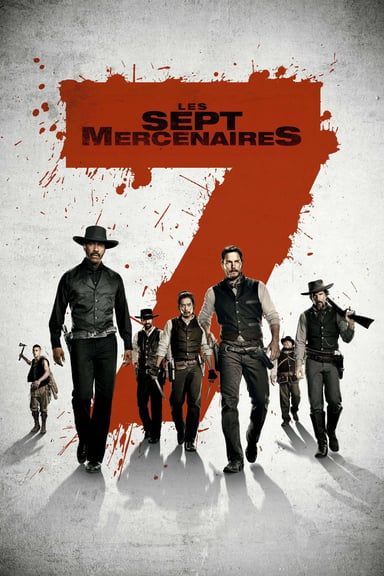 Les sept mercenaires poster