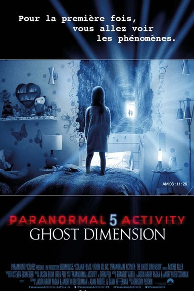 Activité paranormale : La dimension fantôme poster