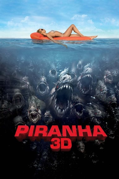 Piranha 3D poster