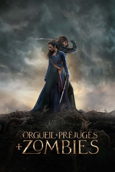 Orgueil et préjugés et zombies poster