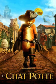 Le chat potté poster