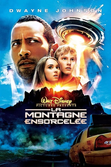La Course vers la montagne ensorcelée poster