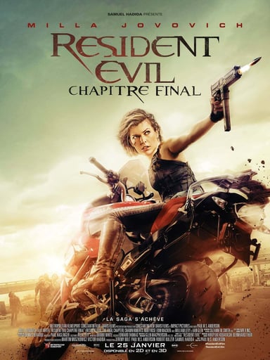 Resident Evil : L'ultime chapitre poster