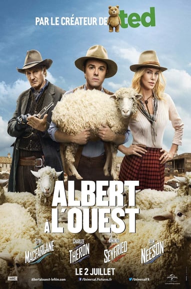 Mille et une façons de mourir dans l'ouest poster