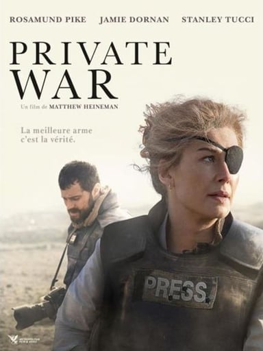A Private War poster