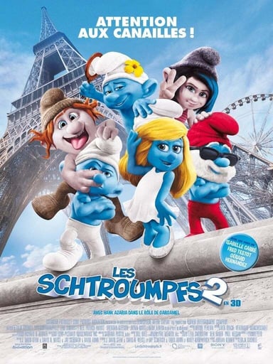 Les Schtroumpfs 2 poster