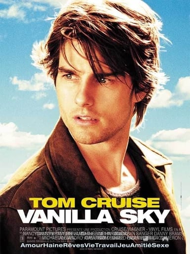 Un ciel couleur vanille poster