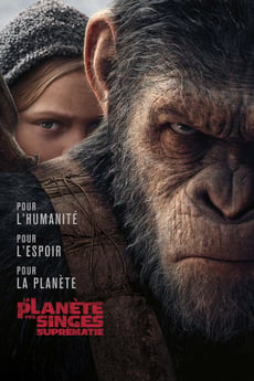 La guerre de la planète des singes poster