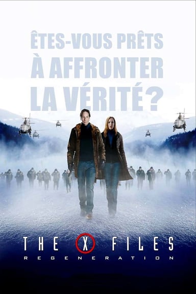 X-Files: Je veux y croire poster
