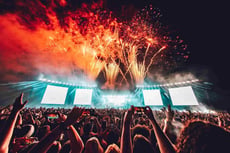 David Guetta at Creamfields 2021 poster