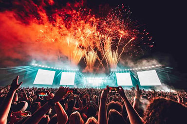 David Guetta at Creamfields 2021 poster