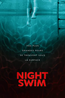Baignade nocturne poster