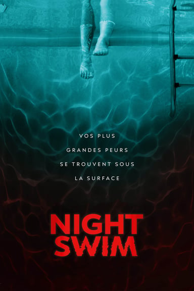 Baignade nocturne poster