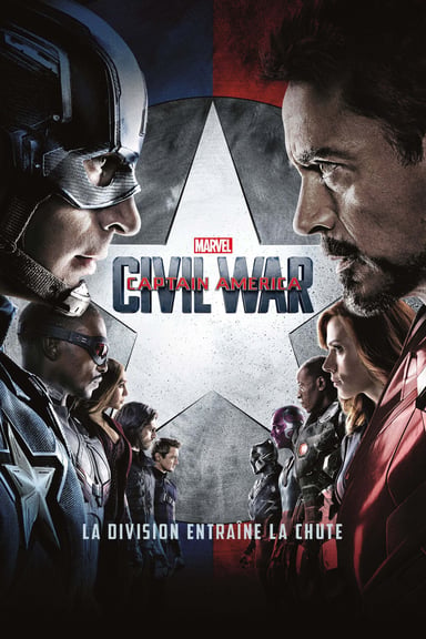 Capitaine America : La guerre civile poster
