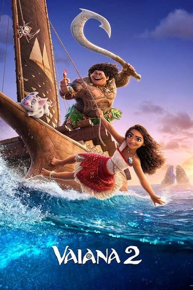 Moana 2 poster