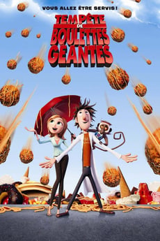 Il pleut des hamburgers poster