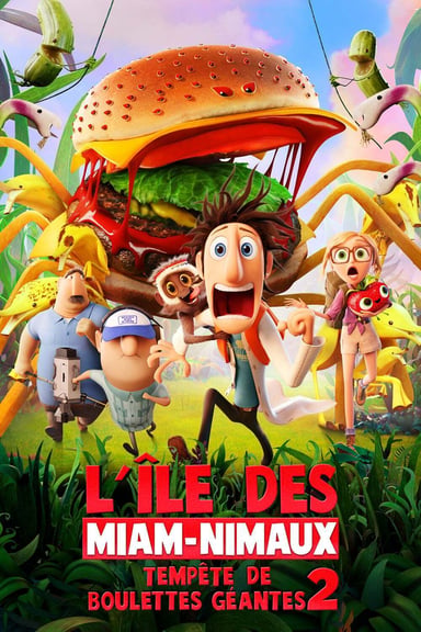 Il pleut des hamburgers 2 poster