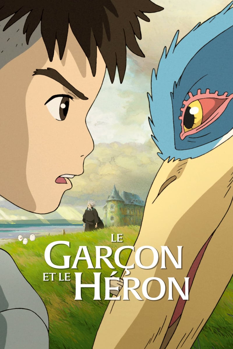 Le garçon et le héron poster