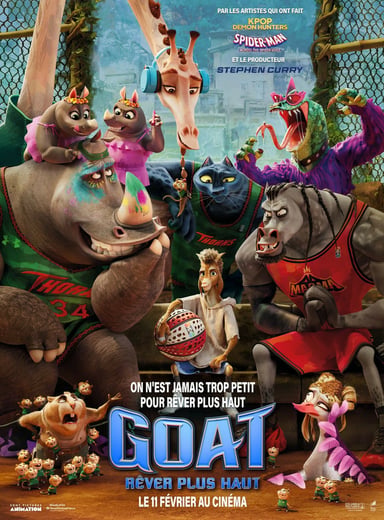 GOAT : Rêver plus haut poster