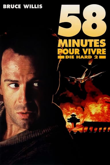 58 minutes pour vivre poster