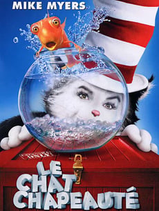 Le chat dans le chapeau poster