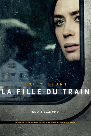 La fille du train poster