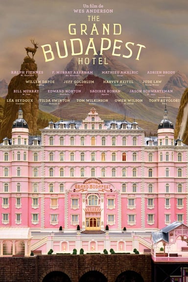 L'hôtel Grand Budapest poster