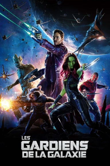 Les gardiens de la galaxie poster