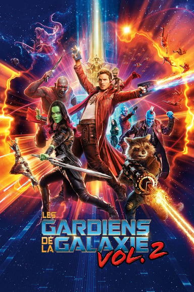 Les gardiens de la galaxie vol. 2 poster