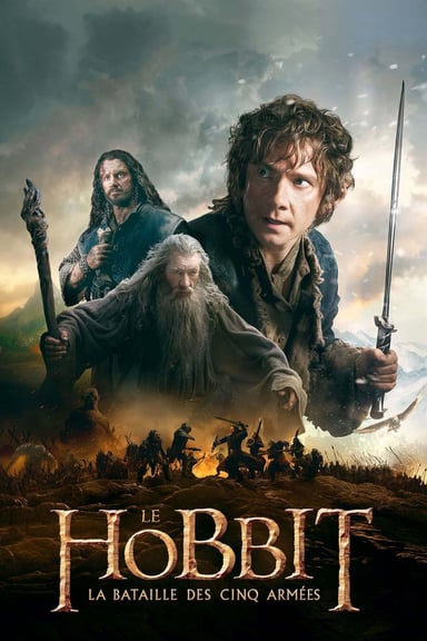 Le Hobbit : La bataille des cinq armées poster