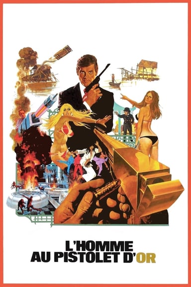 L'Homme au pistolet d'or poster