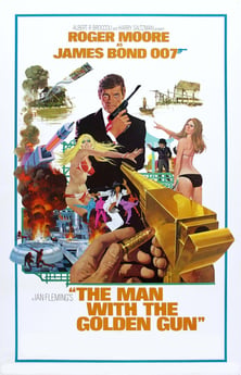 The Man with the Golden Gun poster