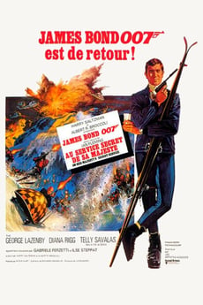 Au service secret de sa majesté poster