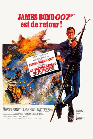 Au service secret de sa majesté poster