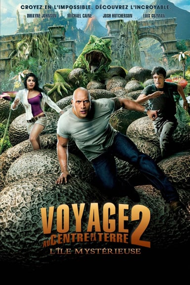 Le 2ᵉ voyage : L'île mystérieuse poster